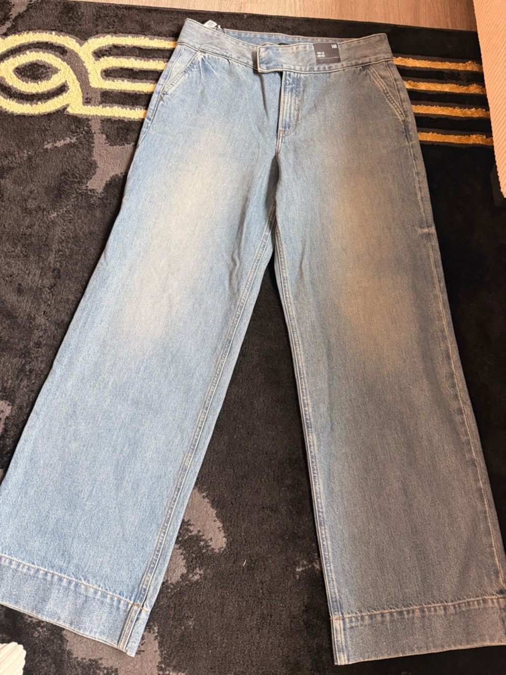 Express Wide Leg high rise Jeans